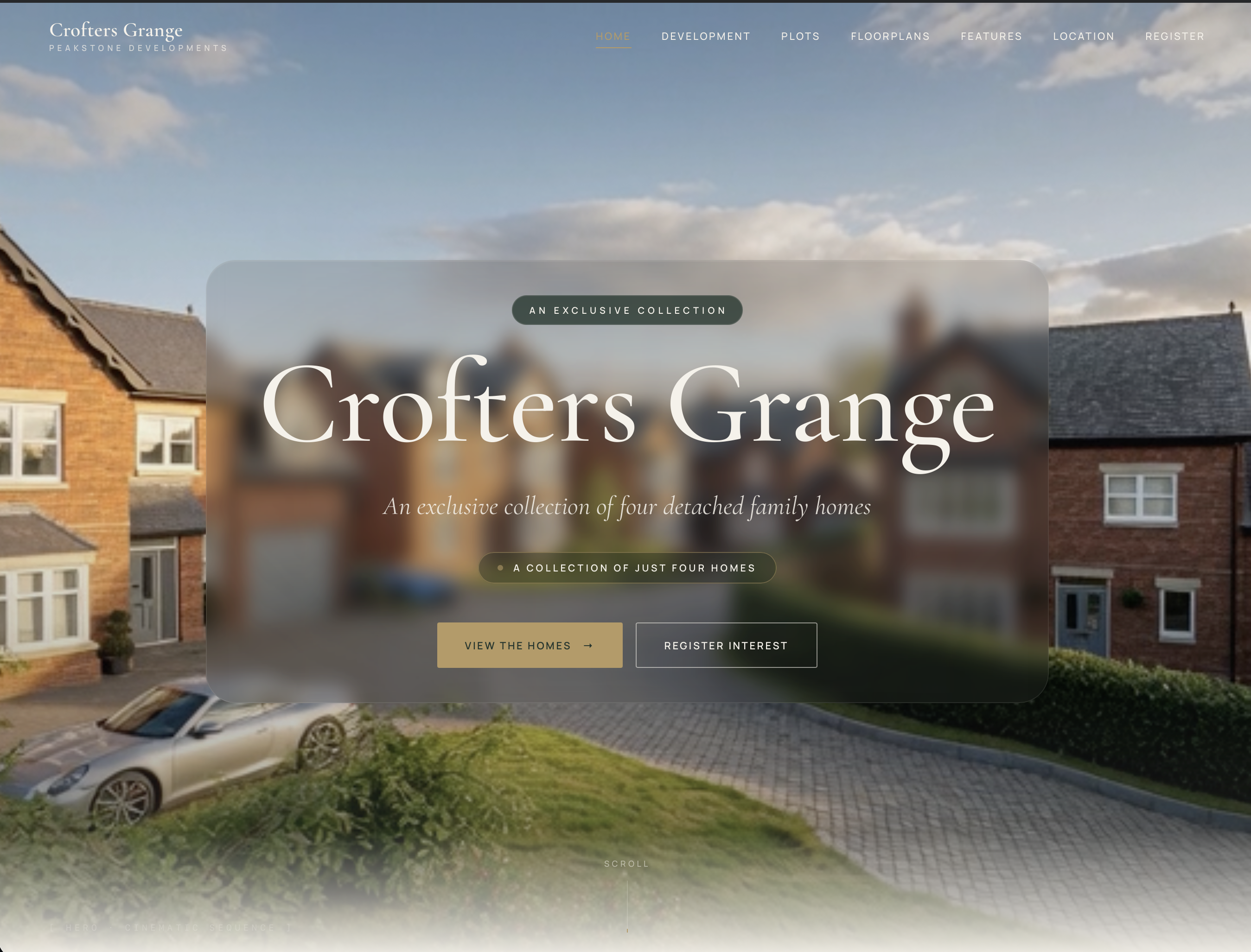 Crofters Grange — Peak Stone Developments website